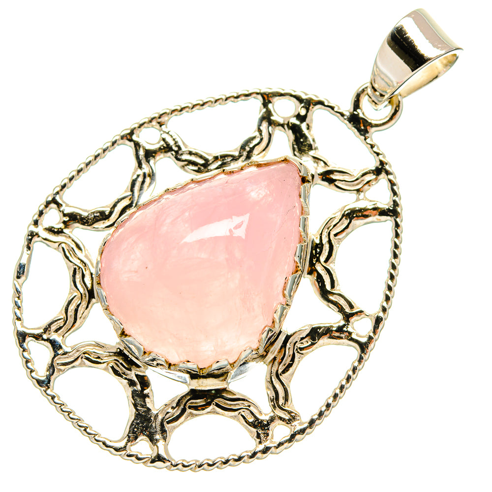 Morganite Pendants handcrafted by Anasilvercos - PD24865 - Photo 2