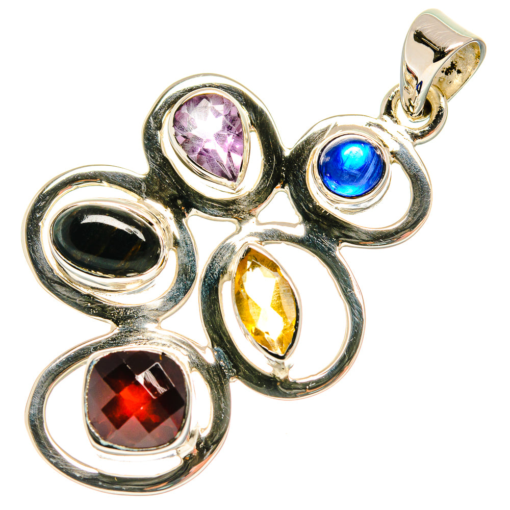 Garnet Pendants handcrafted by Anasilvercos - PD24871 - Photo 2