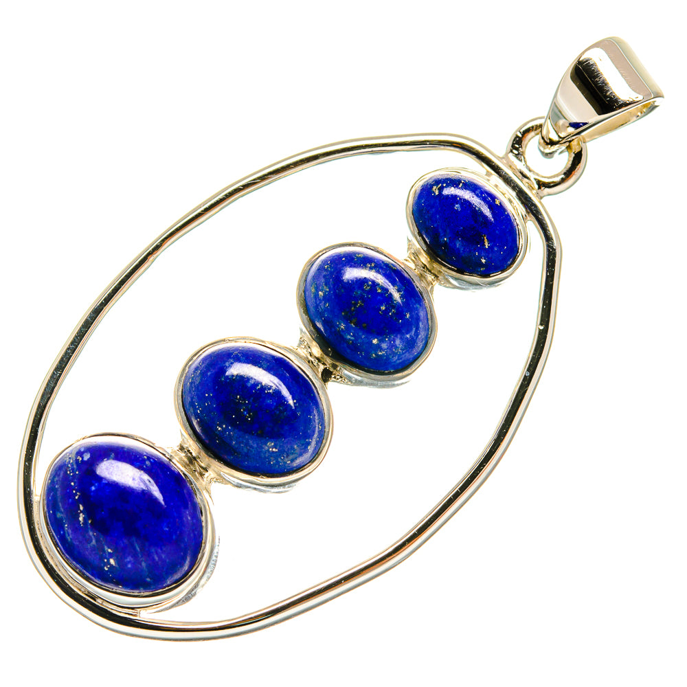 Lapis Lazuli Pendants handcrafted by Anasilvercos - PD24885 - Photo 2