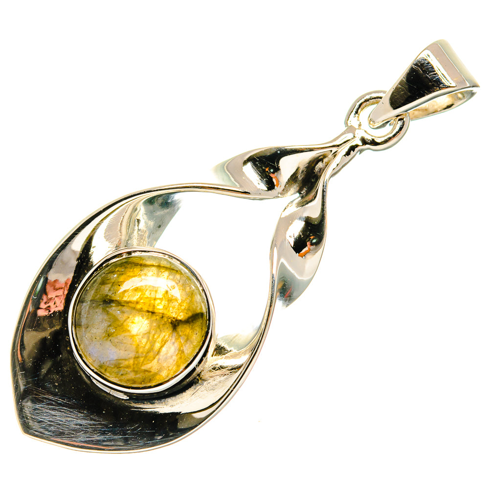 Labradorite Pendants handcrafted by Anasilvercos - PD24911 - Photo 2