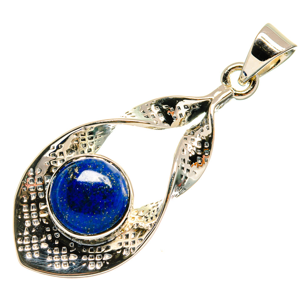 Lapis Lazuli Pendants handcrafted by Anasilvercos - PD24915 - Photo 2