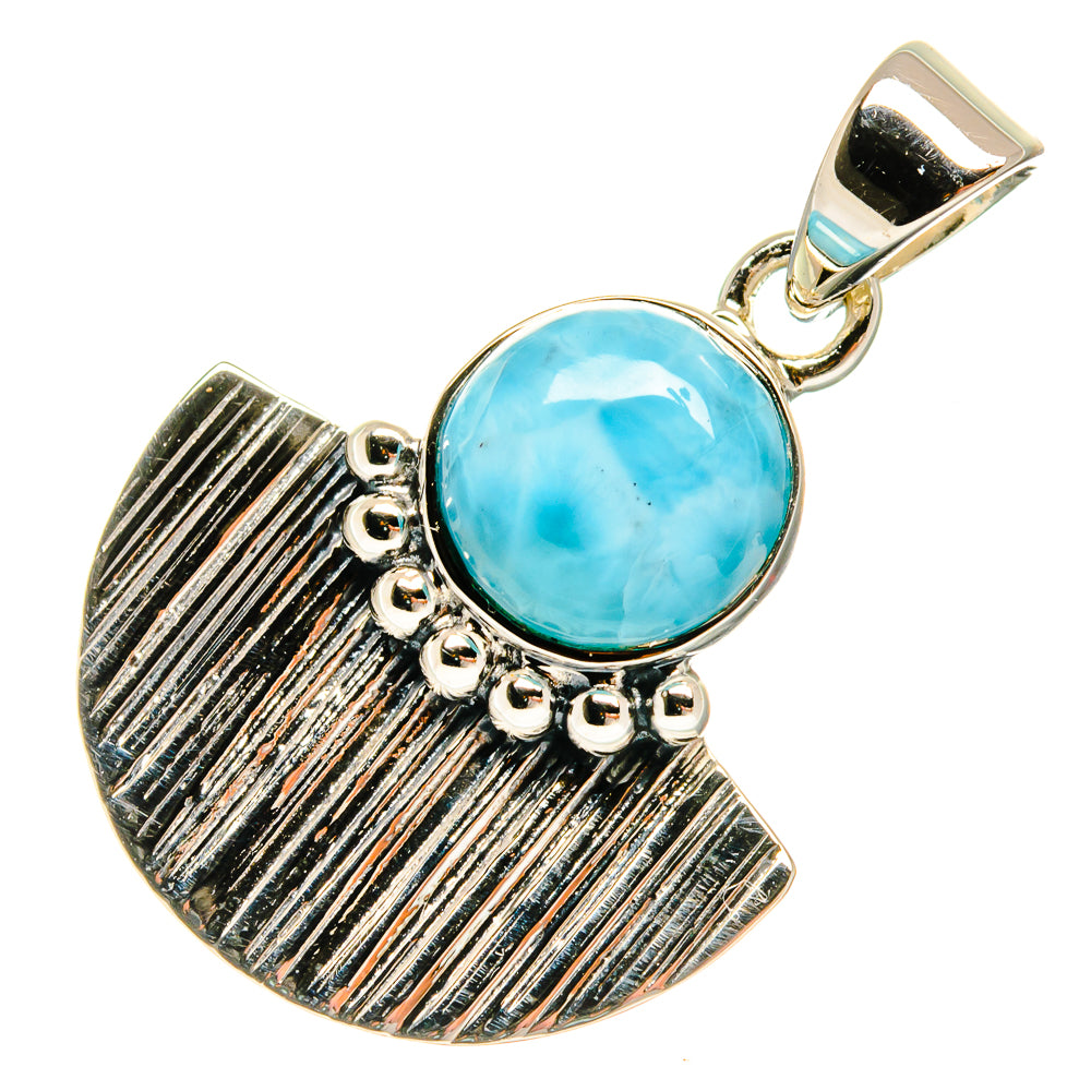 Larimar Pendants handcrafted by Anasilvercos - PD24921 - Photo 2