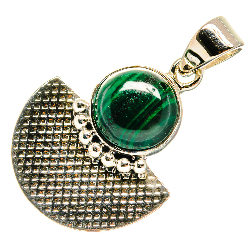Malachite Pendants handcrafted by Anasilvercos - PD24922 - Photo 2