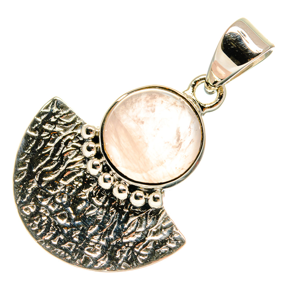 Rose Quartz Pendants handcrafted by Anasilvercos - PD24924 - Photo 2