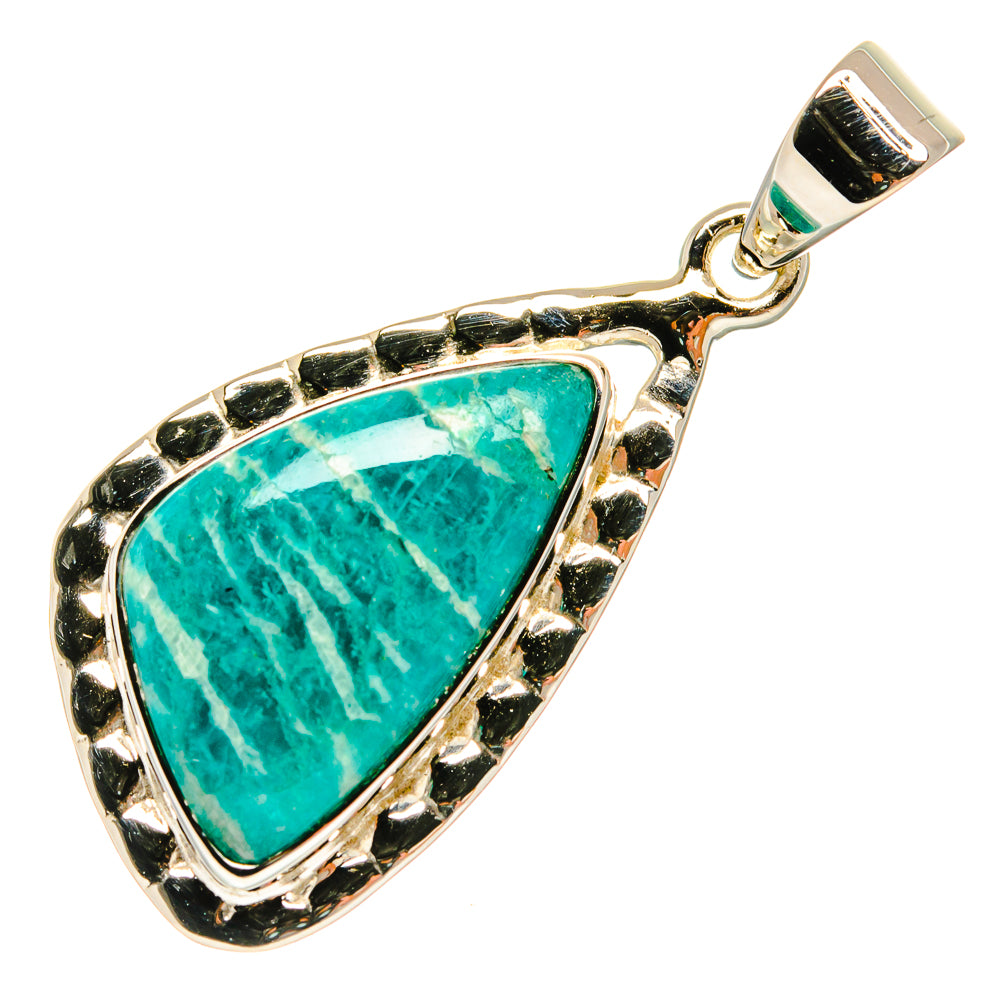 Amazonite Pendants handcrafted by Anasilvercos - PD24927 - Photo 2