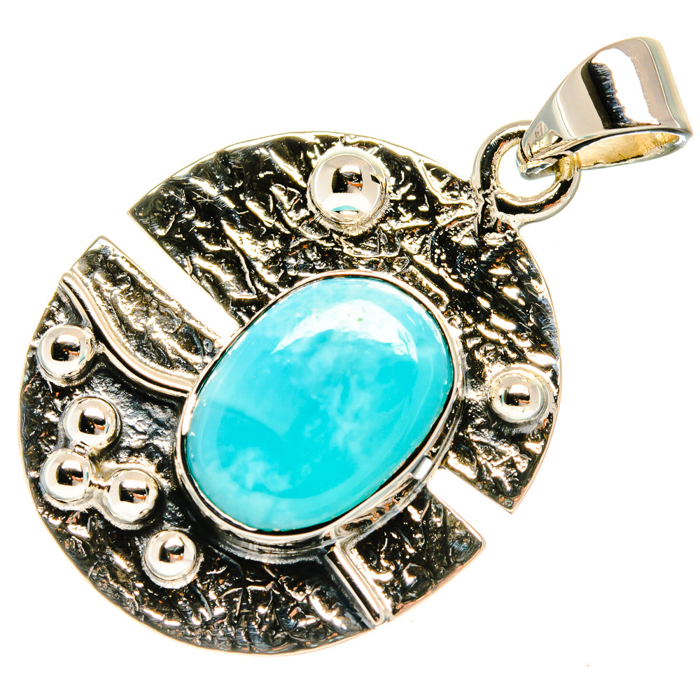 Larimar Pendants handcrafted by Anasilvercos - PD24932 - Photo 2