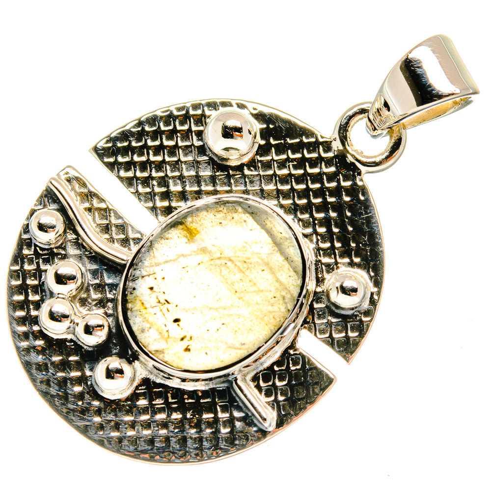 Labradorite Pendants handcrafted by Anasilvercos - PD24934 - Photo 2