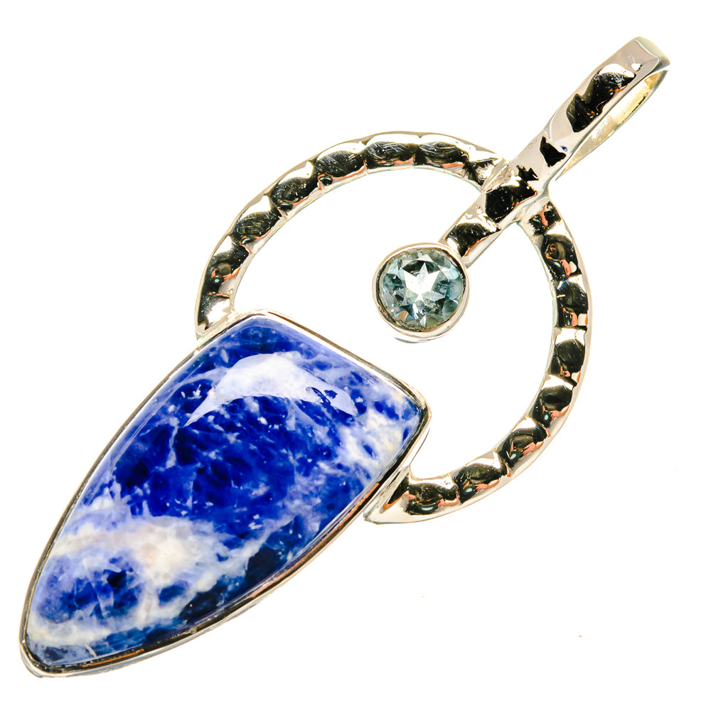 Sodalite Pendants handcrafted by Anasilvercos - PD24937 - Photo 2
