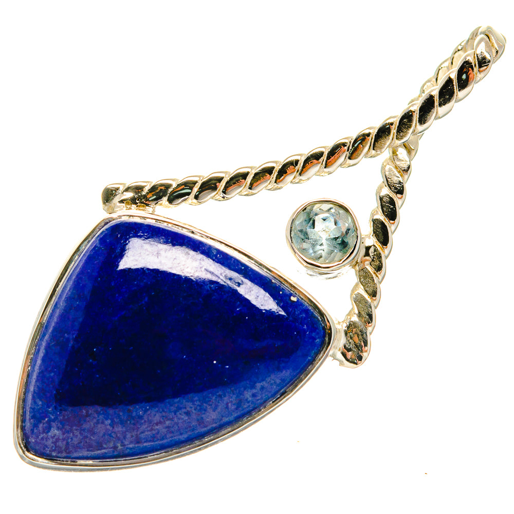 Lapis Lazuli Pendants handcrafted by Anasilvercos - PD24950 - Photo 2
