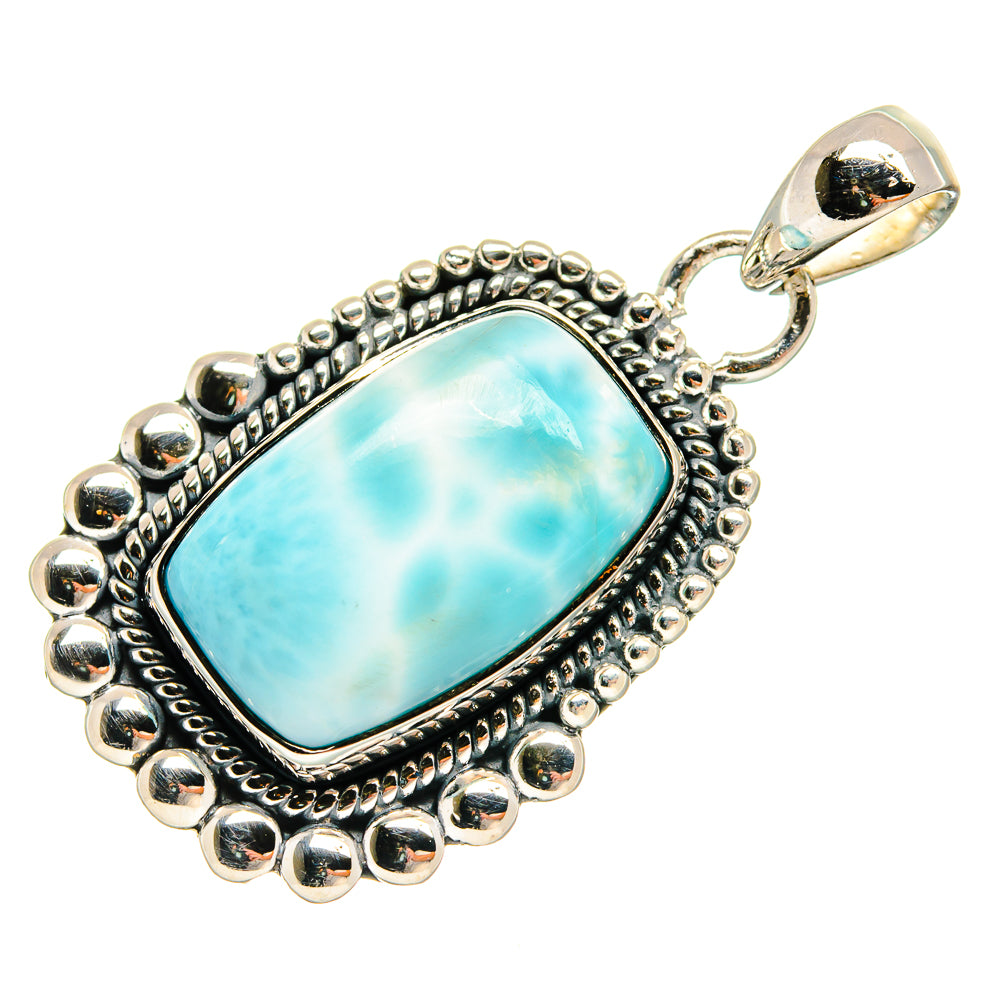 Larimar Pendants handcrafted by Anasilvercos - PD24963 - Photo 2