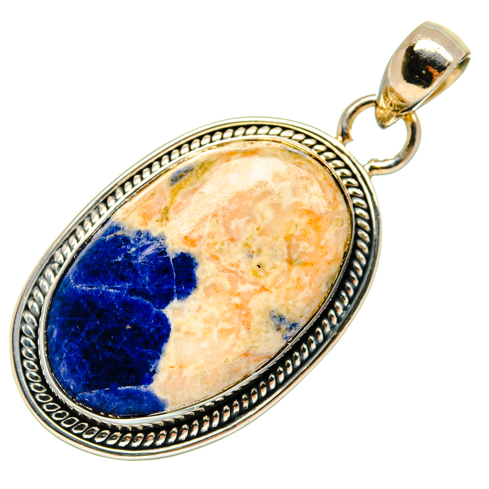 Sodalite Pendants handcrafted by Anasilvercos - PD24965 - Photo 2
