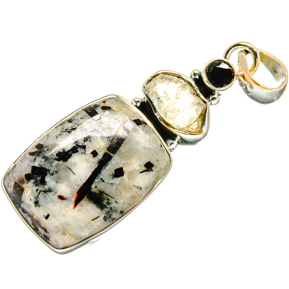 Astrophyllite Pendants handcrafted by Anasilvercos - PD24989 - Photo 2