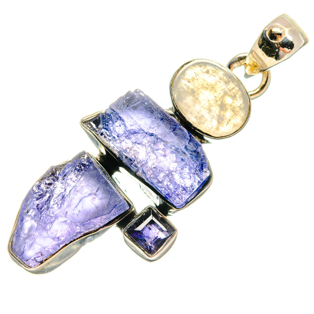 Tanzanite Pendants handcrafted by Anasilvercos - PD25018 - Photo 2