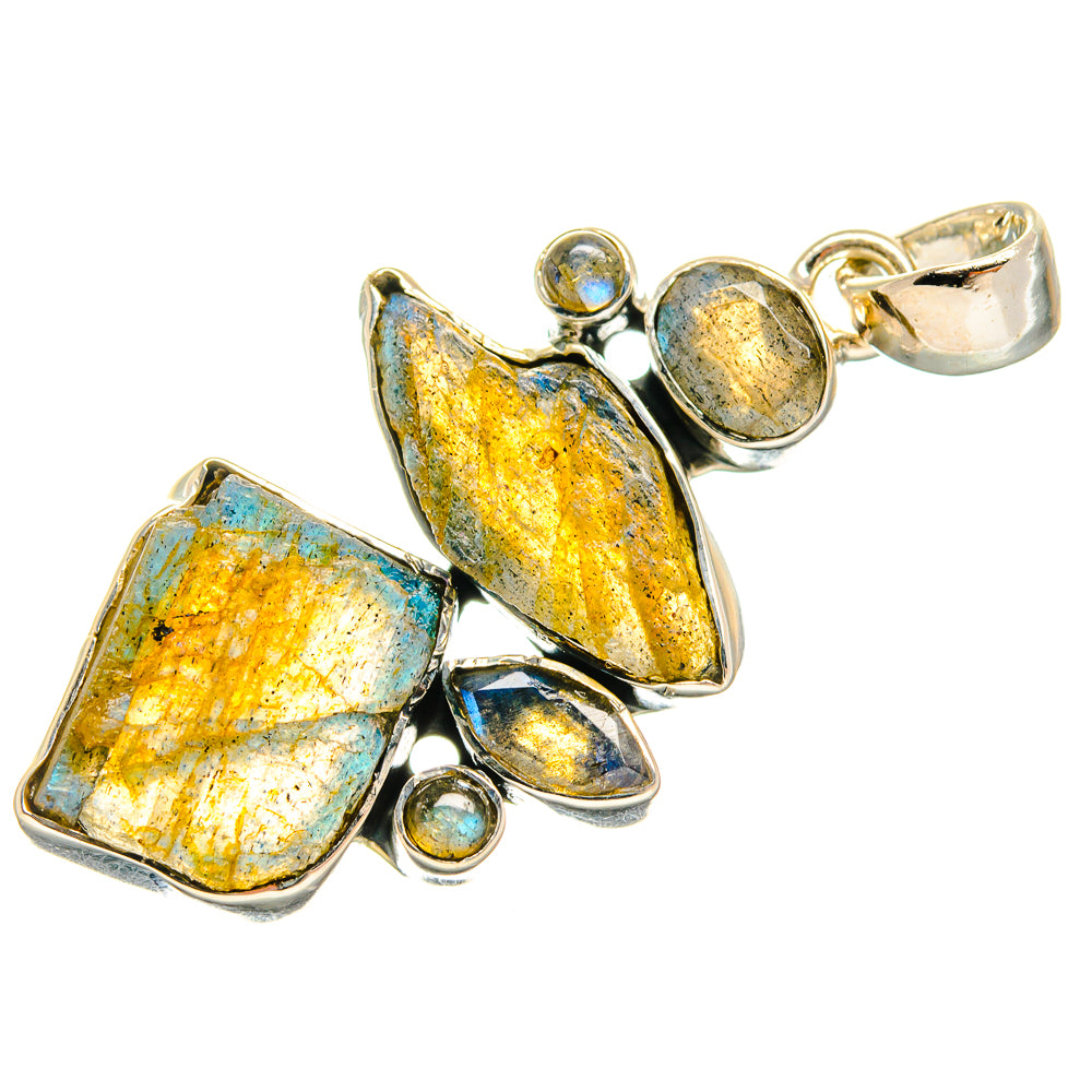 Labradorite Pendants handcrafted by Anasilvercos - PD25019 - Photo 2