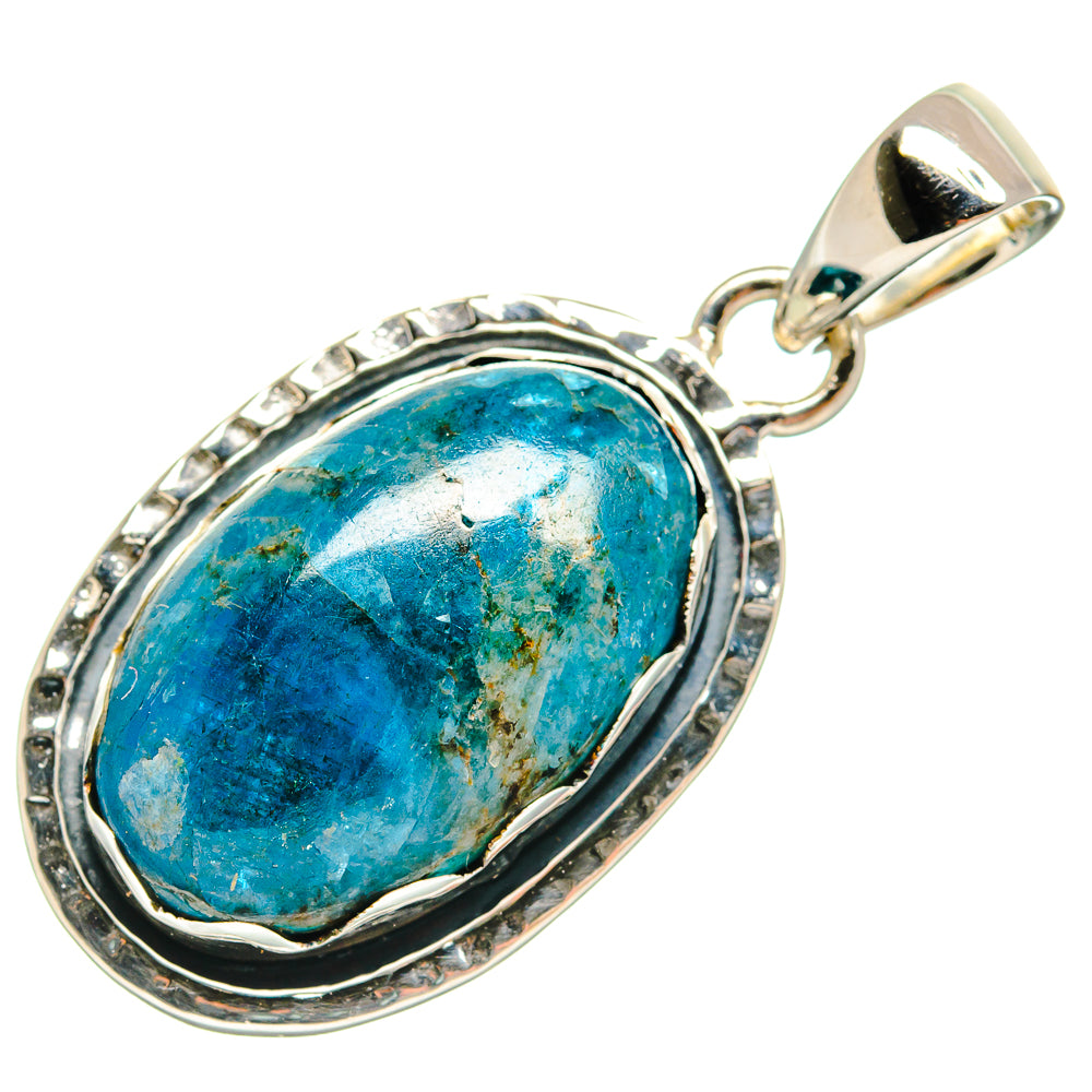 Chrysocolla Pendants handcrafted by Anasilvercos - PD25033 - Photo 2