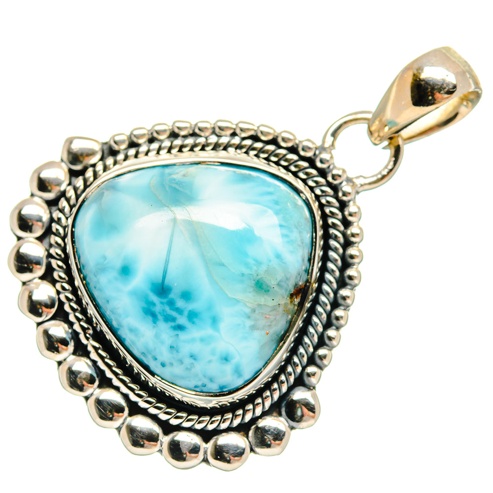 Larimar Pendants handcrafted by Anasilvercos - PD25034 - Photo 2