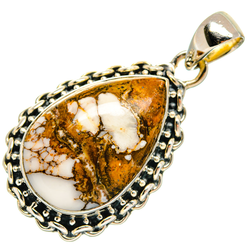 Wild Horse Jasper Pendants handcrafted by Anasilvercos - PD25041 - Photo 2