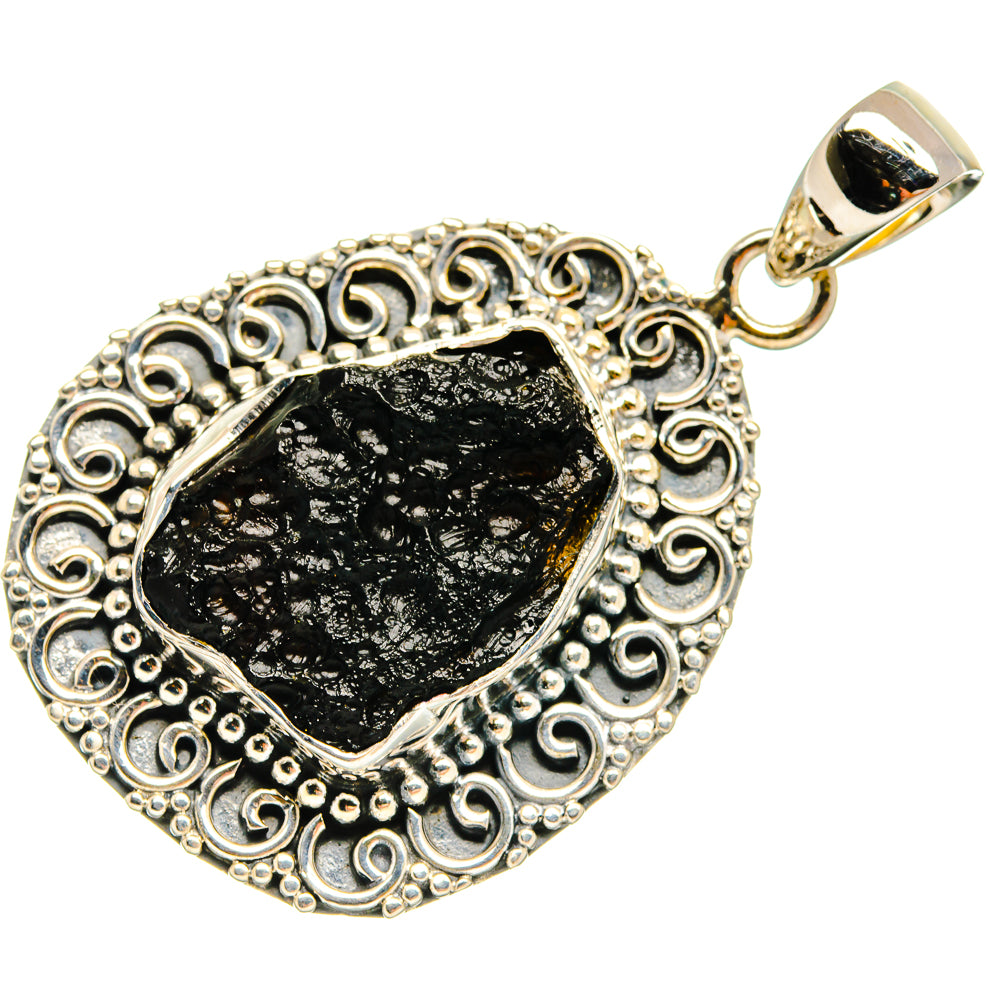 Tektite Pendants handcrafted by Anasilvercos - PD25042 - Photo 2