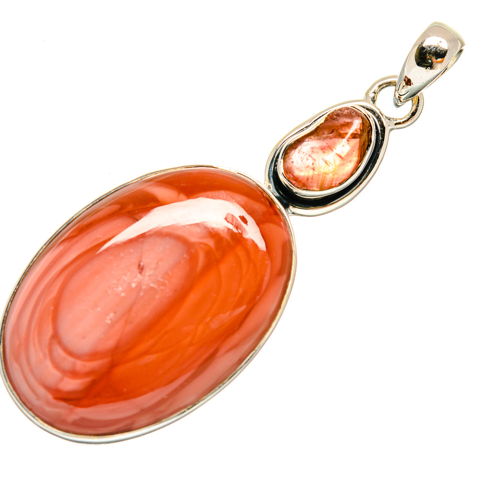 Willow Creek Jasper Pendants handcrafted by Anasilvercos - PD25047 - Photo 2
