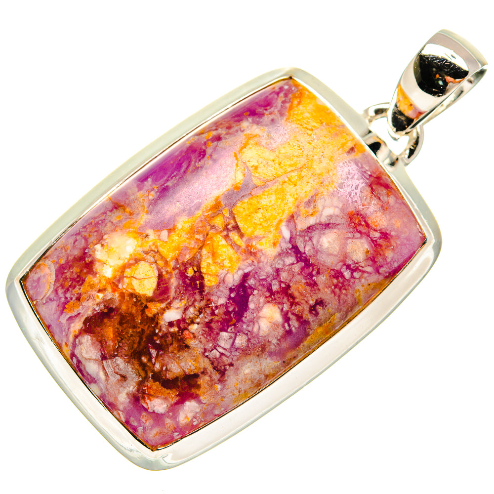 Phosphosiderite Pendants handcrafted by Anasilvercos - PD25049 - Photo 2