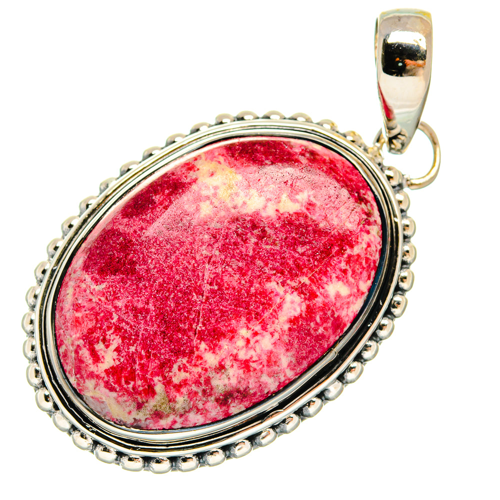 Thulite Pendants handcrafted by Anasilvercos - PD25050 - Photo 2