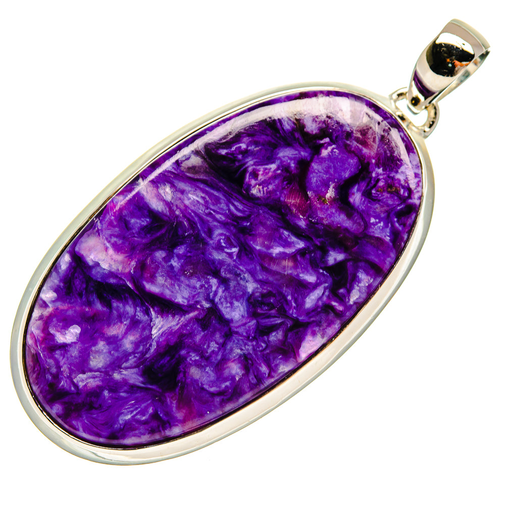 Charoite Pendants handcrafted by Anasilvercos - PD25056 - Photo 2