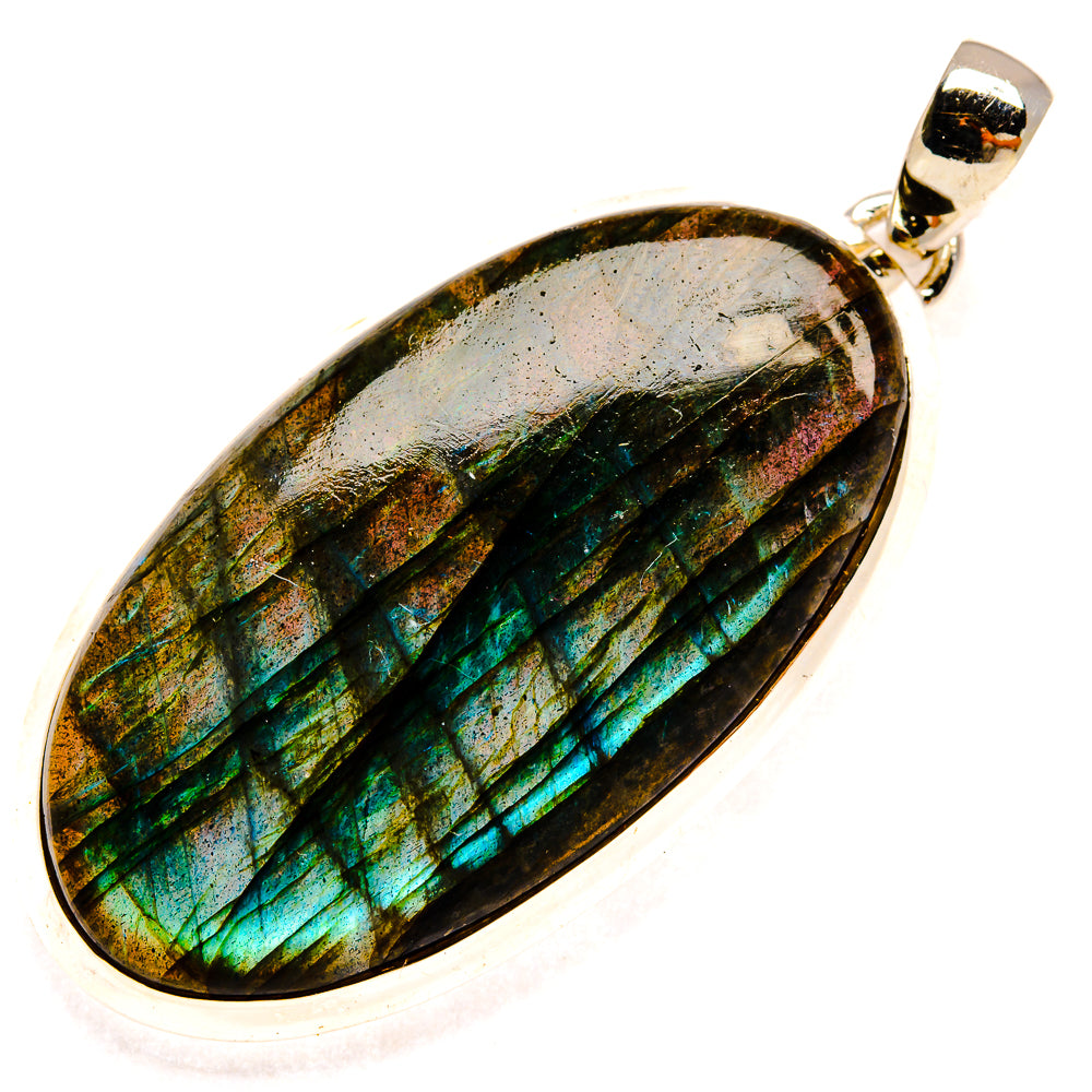 Labradorite Pendants handcrafted by Anasilvercos - PD25065 - Photo 2