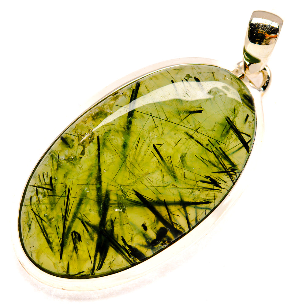 Prehnite Pendants handcrafted by Anasilvercos - PD25073 - Photo 2