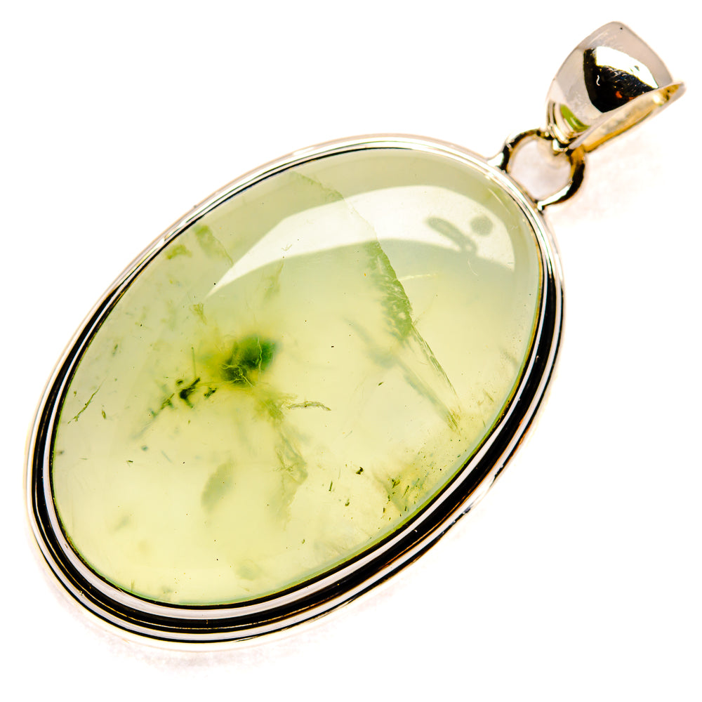 Prehnite Pendants handcrafted by Anasilvercos - PD25074 - Photo 2