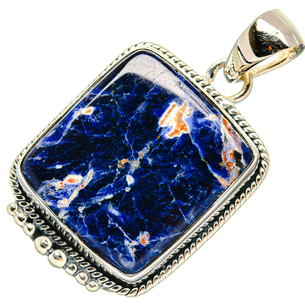 Sodalite Pendants handcrafted by Anasilvercos - PD25076 - Photo 2