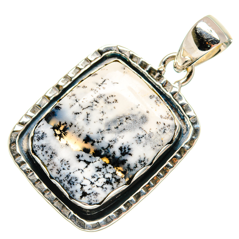 Dendritic Opal Pendants handcrafted by Anasilvercos - PD25082 - Photo 2
