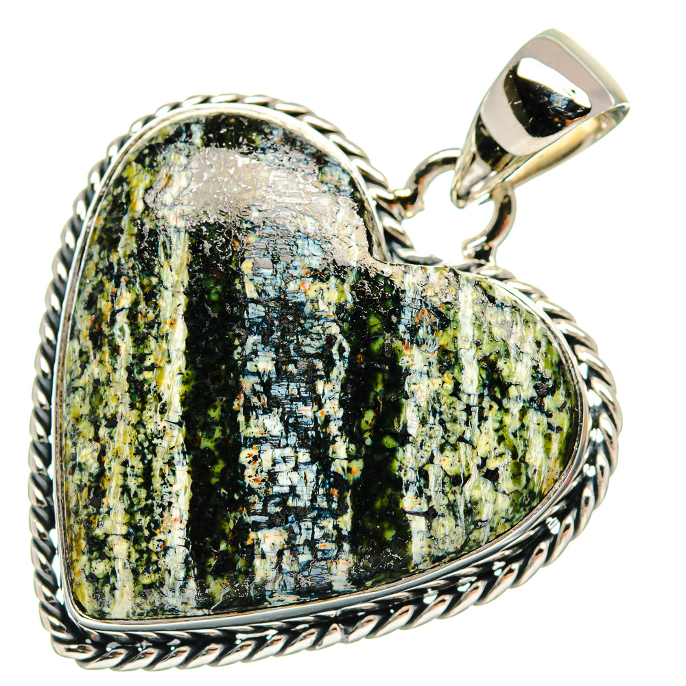 Lizard Jasper Pendants handcrafted by Anasilvercos - PD25092 - Photo 2