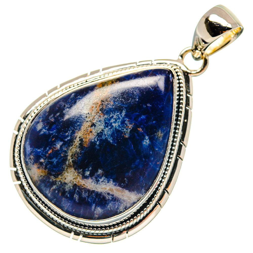 Sodalite Pendants handcrafted by Anasilvercos - PD25101 - Photo 2