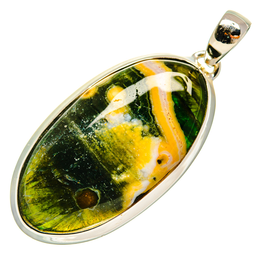 Ocean Jasper Pendants handcrafted by Anasilvercos - PD25106 - Photo 2