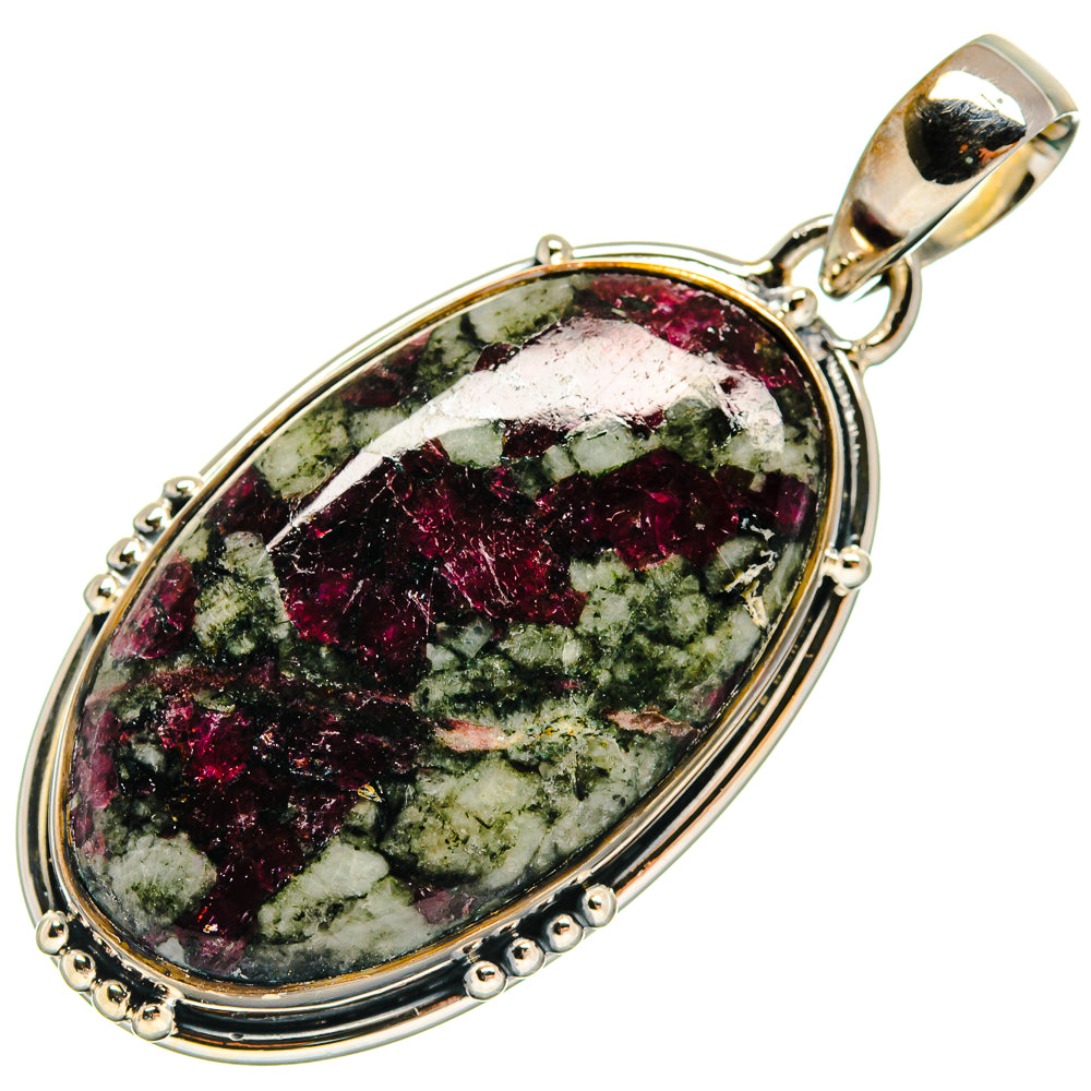 Russian Eudialyte Pendants handcrafted by Anasilvercos - PD25107 - Photo 2