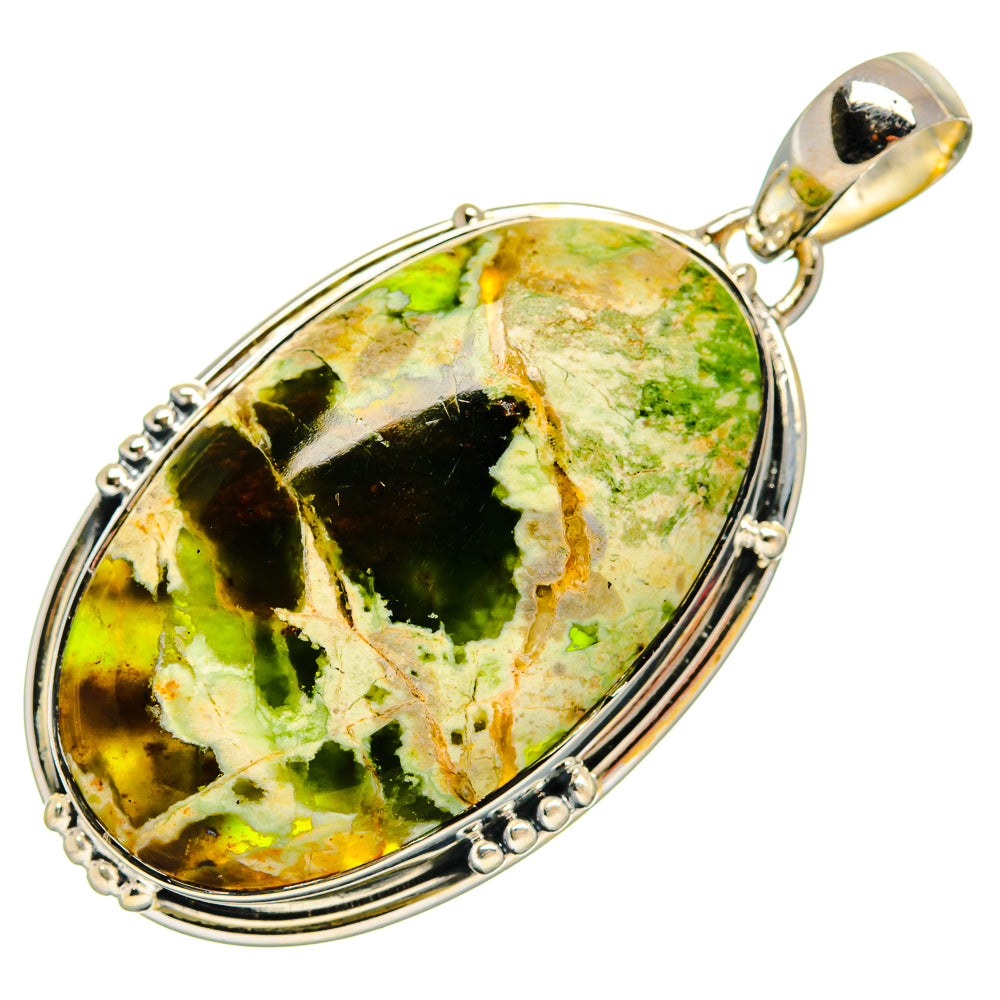 Rainforest Opal Pendants handcrafted by Anasilvercos - PD25109 - Photo 2