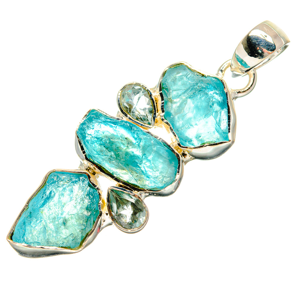 Apatite Pendants handcrafted by Anasilvercos - PD25121 - Photo 2