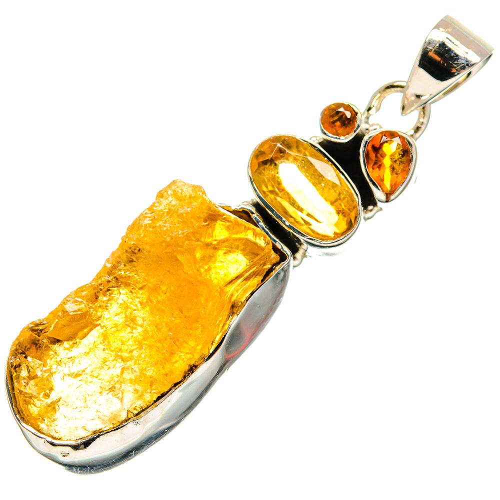 Citrine Pendants handcrafted by Anasilvercos - PD25130 - Photo 2