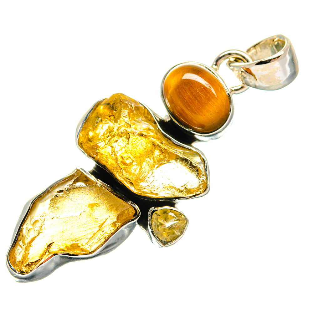 Citrine Pendants handcrafted by Anasilvercos - PD25142 - Photo 2