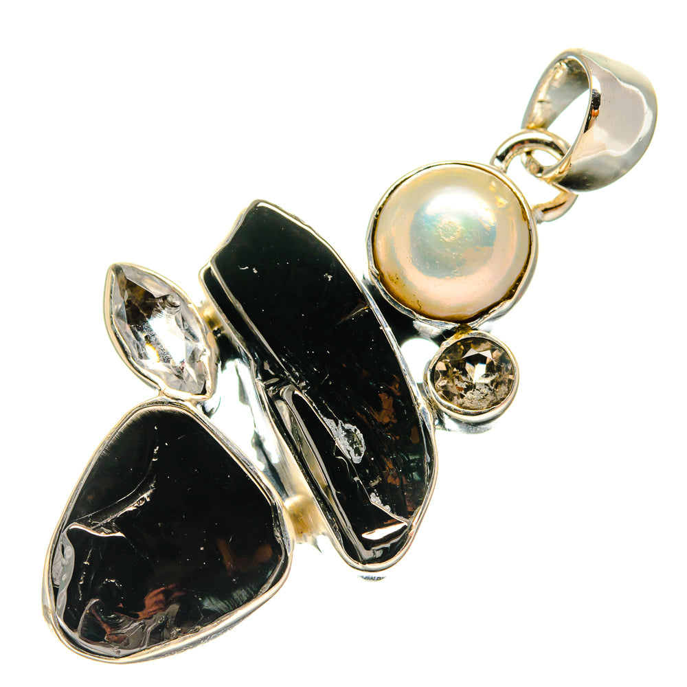 Shungite Pendants handcrafted by Anasilvercos - PD25144 - Photo 2