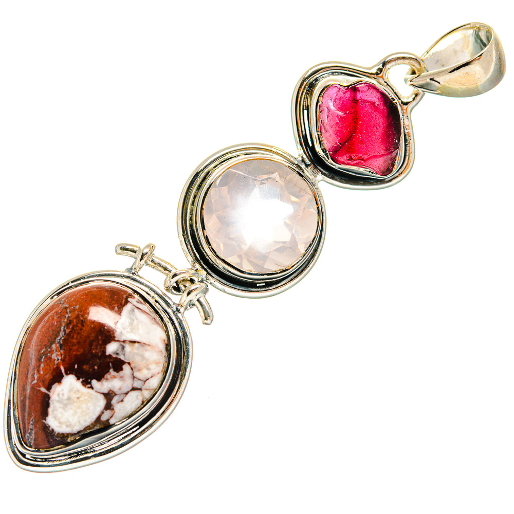 Red Jasper Pendants handcrafted by Anasilvercos - PD25150 - Photo 2