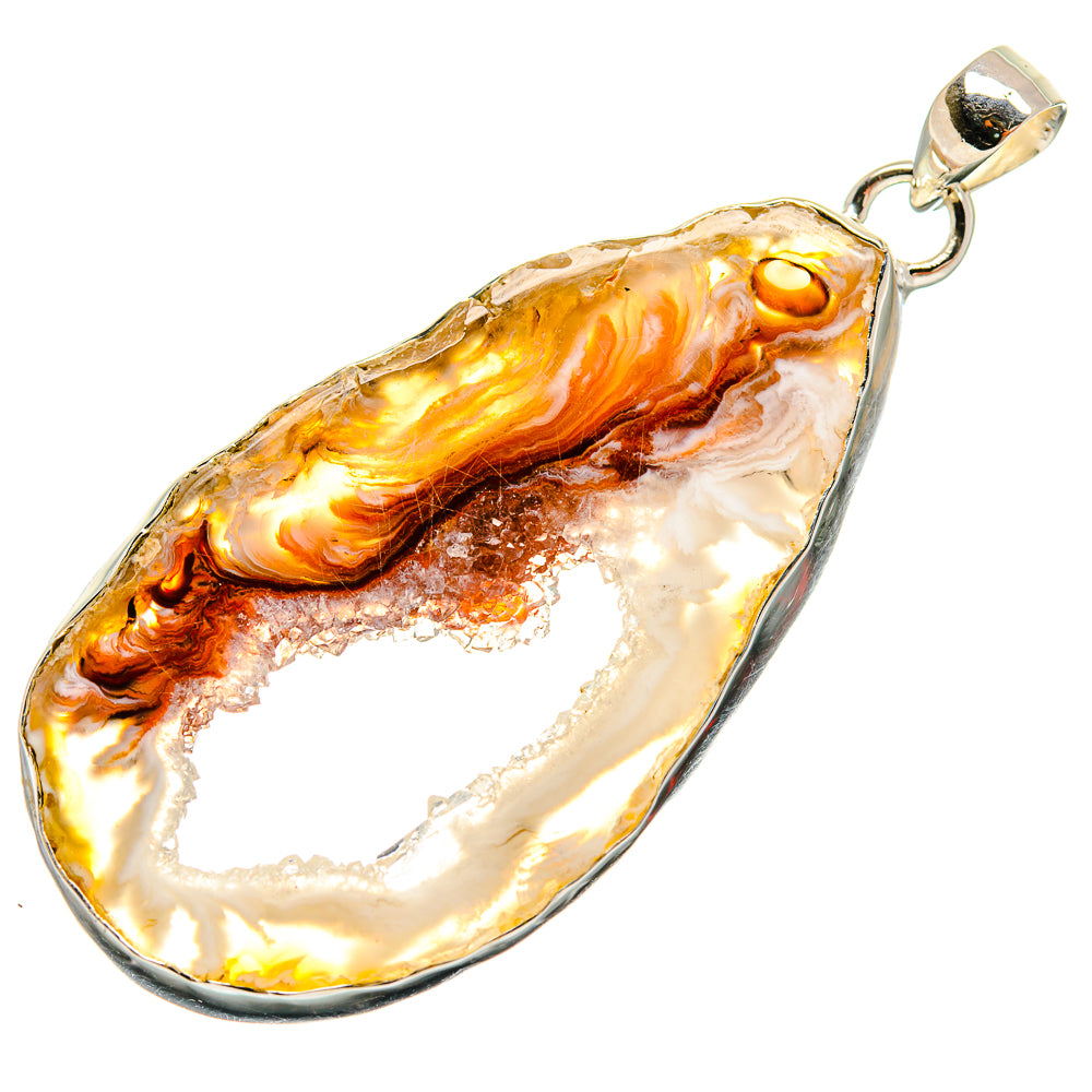 Occo Geode Pendants handcrafted by Anasilvercos - PD25162 - Photo 2