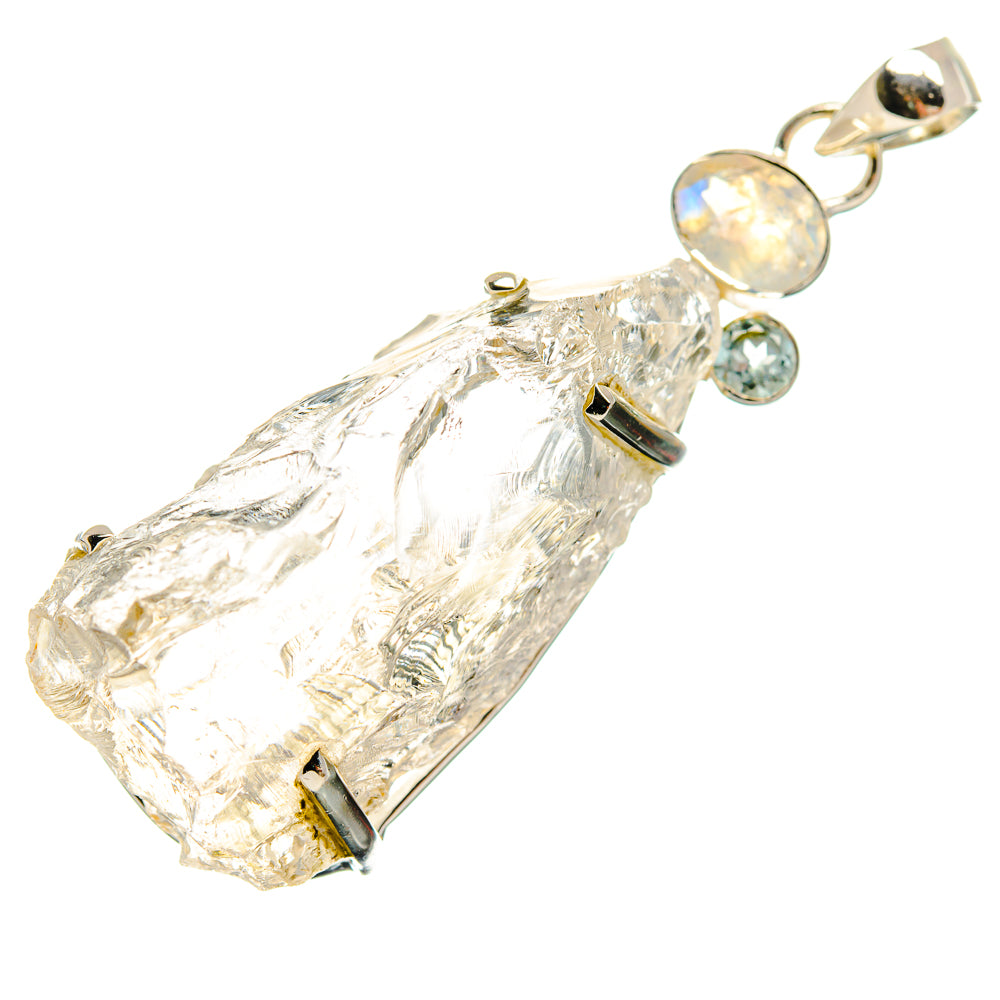 Rainbow Moonstone Pendants handcrafted by Anasilvercos - PD25166 - Photo 2