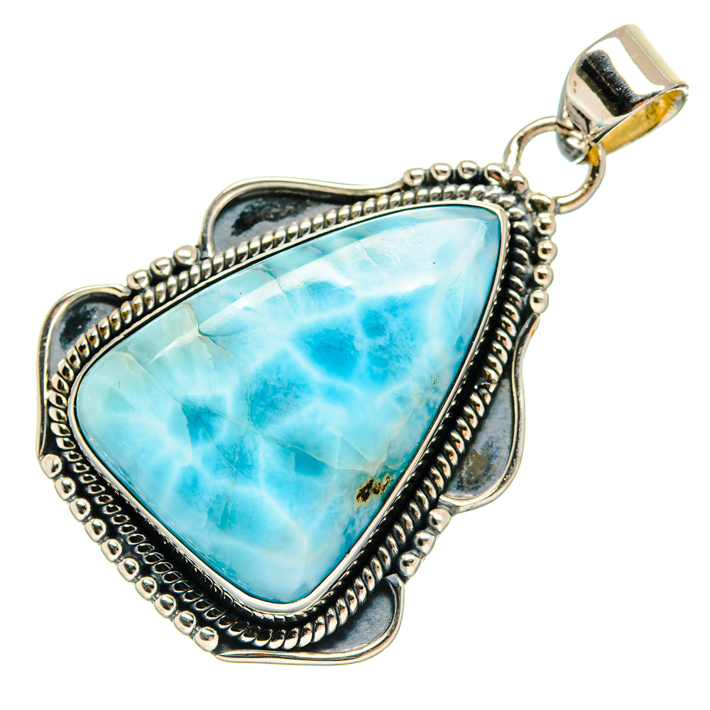 Larimar Pendants handcrafted by Anasilvercos - PD25172 - Photo 2