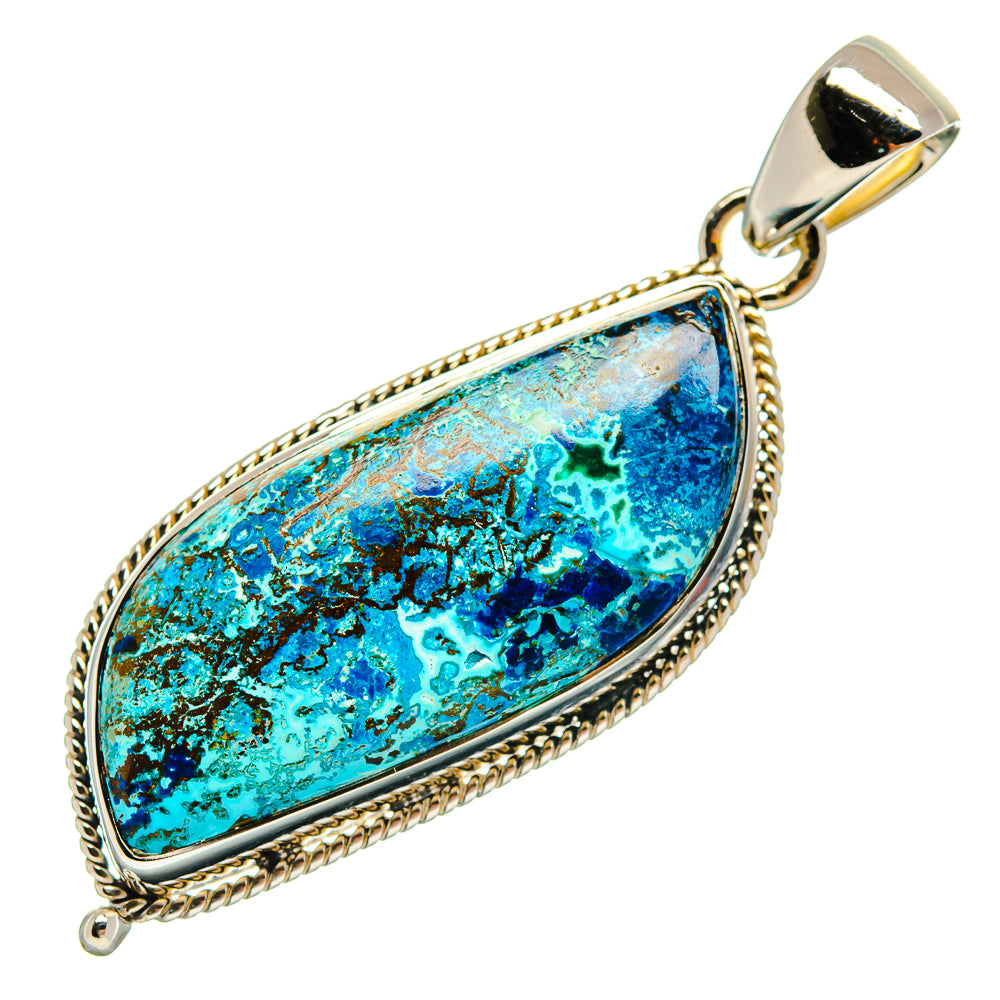 Azurite Pendants handcrafted by Anasilvercos - PD25175 - Photo 2
