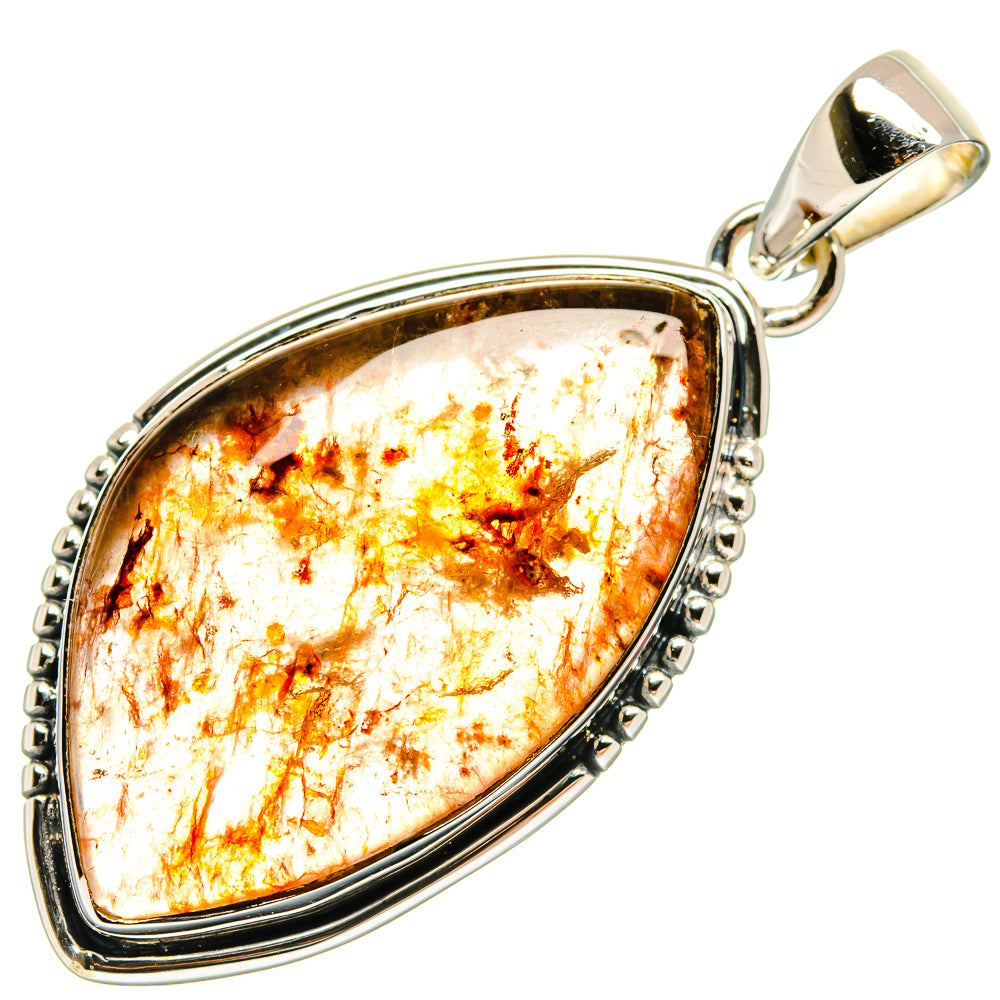 Sunstone Pendants handcrafted by Anasilvercos - PD25177 - Photo 2