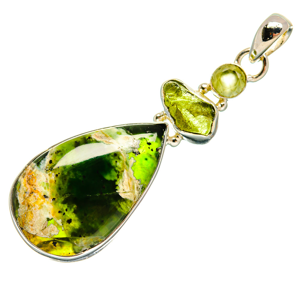 Rainforest Opal Pendants handcrafted by Anasilvercos - PD25186 - Photo 2