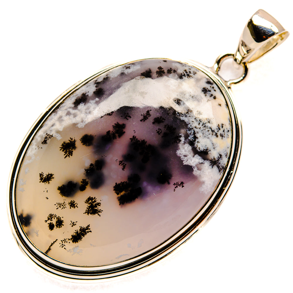 Dendritic Opal Pendants handcrafted by Anasilvercos - PD25199 - Photo 2