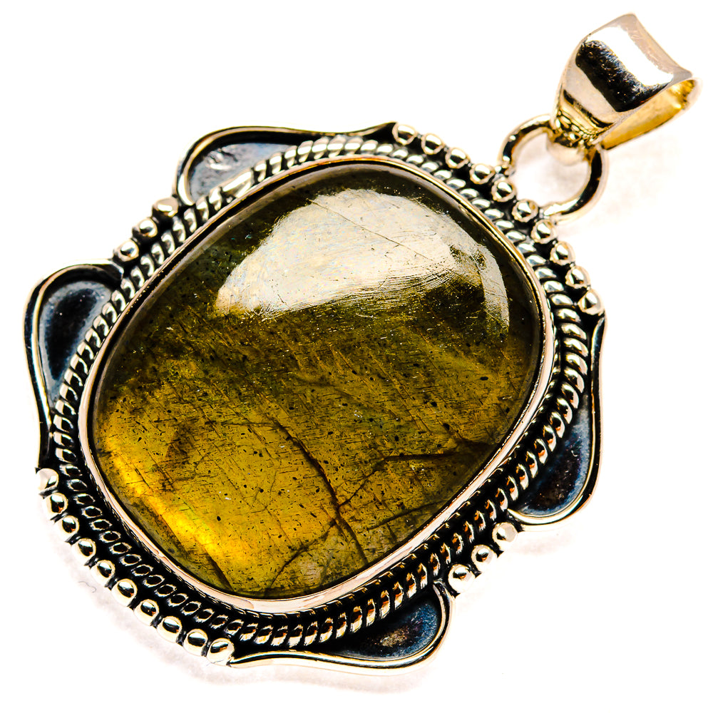 Labradorite Pendants handcrafted by Anasilvercos - PD25201 - Photo 2
