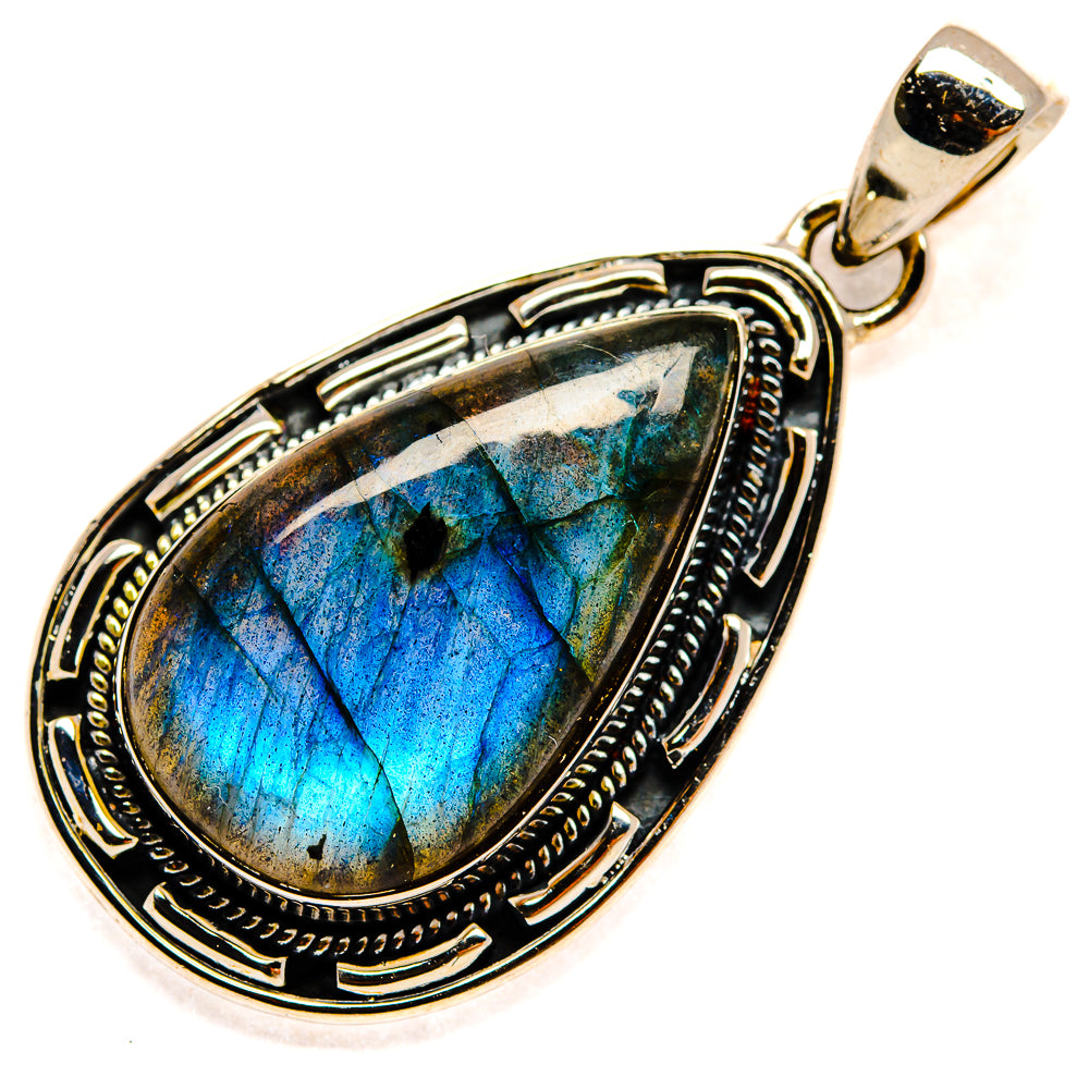 Labradorite Pendants handcrafted by Anasilvercos - PD25203 - Photo 2